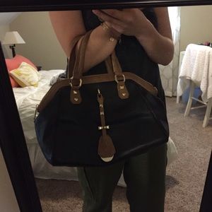 Henri Bendel Handbag with attached mirror!