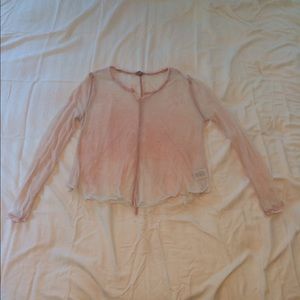 *ecote* Burnout Thermal Top