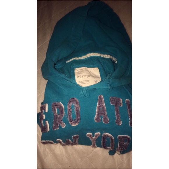 Blue Aèropostale hoodie