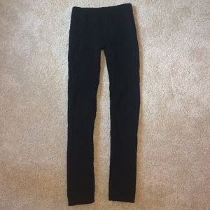 Fleece leggings