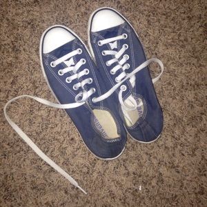 Navy Blue Converse