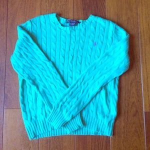 Classic Ralph Lauren Cable Knit Sweater