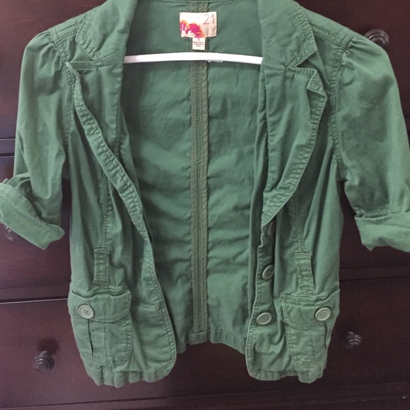 Green jacket