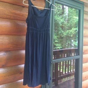 Thomas Burberry Navy Blue Dress