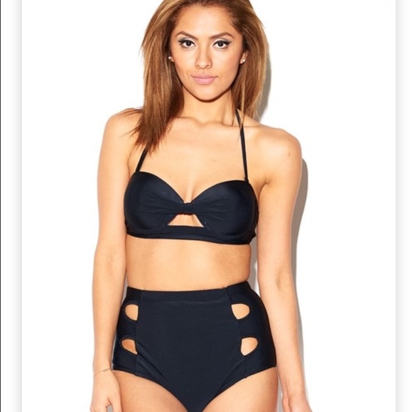 High waisted bikini