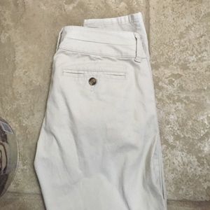 Cream/white American Eagle "skinny" pants