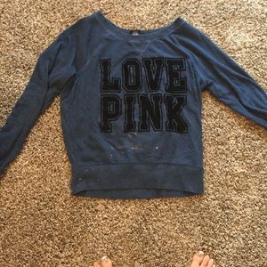 Pink pull over