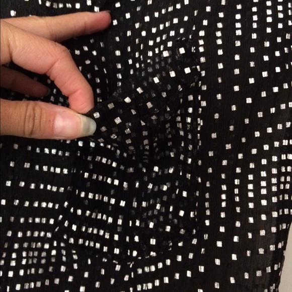 Black and silver free people shirt - Picture 2 of 4