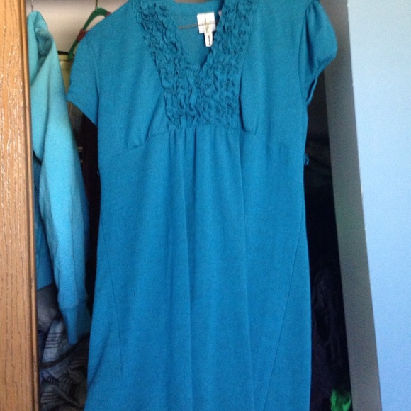 Blue dress heart and sole size large