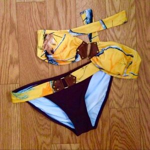 Yellow & brown Realtree camo bikini collection!!!