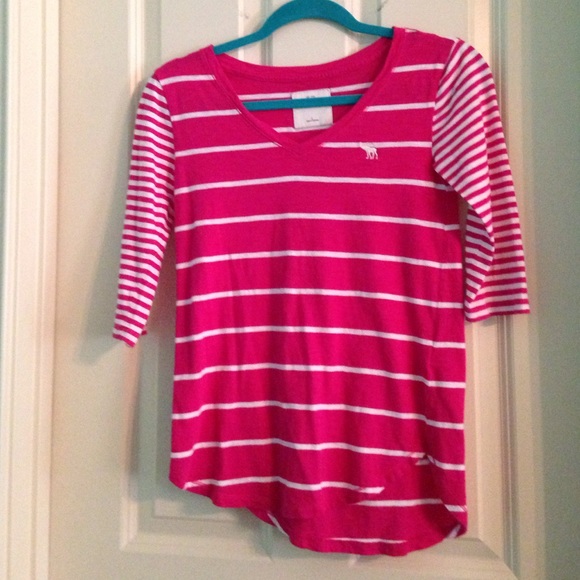 Abercrombie 3/4 sleeve shirt