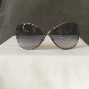 Authentic Tom Ford: Miranda, Gunmetal Sunglasses