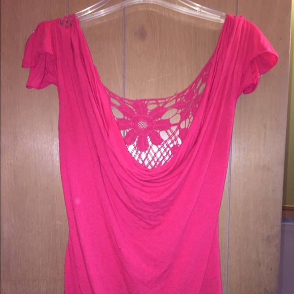 Pink top from Rue 21