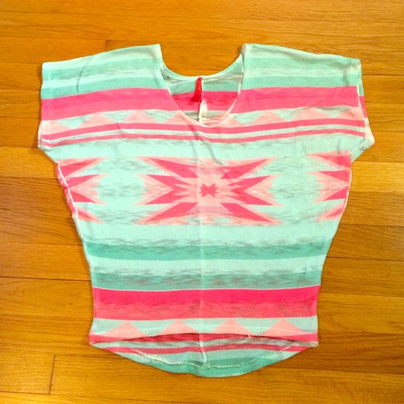 Tribal summer sweater