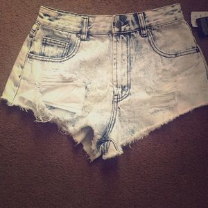 Forever 21 denim shorts