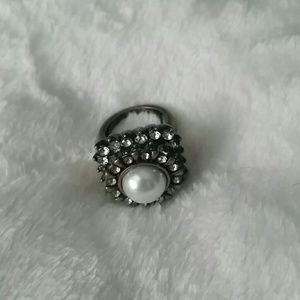 Loft Faux Pearl Ring