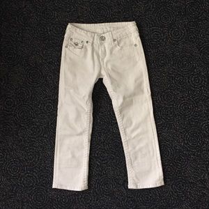 LA Idol White Capris