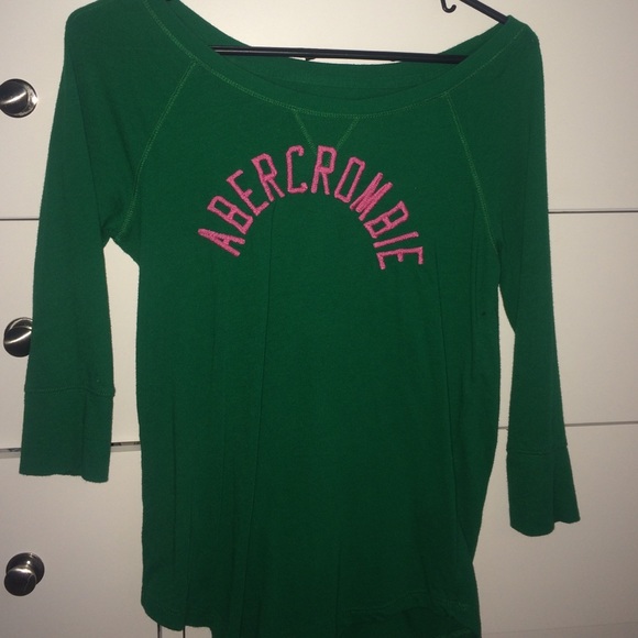 Green Abercrombie top