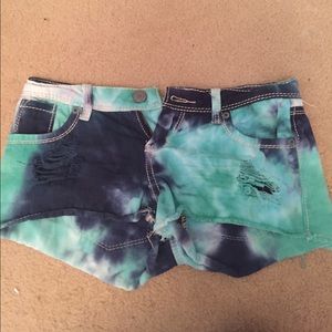 Tie Dye Shorts
