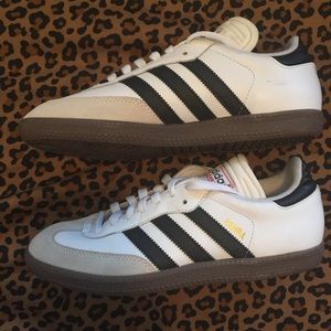 Adidas Sambas White/Black/Beige