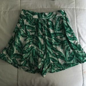Zara Tropical Shorts