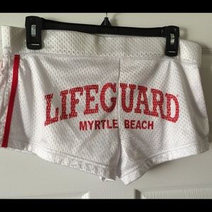 Super cute Myrtle Beach lifeguard shorts!