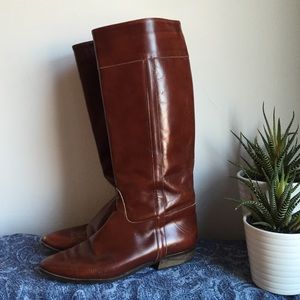 Leather Riding Boots