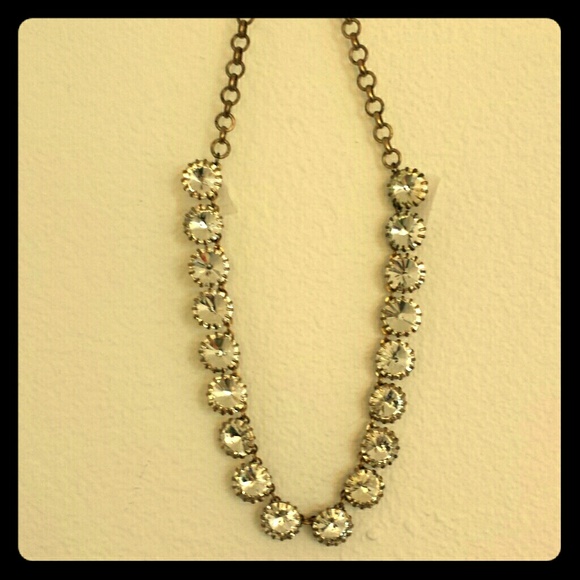 Jcrew Crystal Necklace