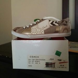 Patchwork Coach Sneakers