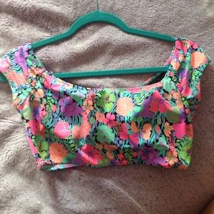 VS swim crop top🐚☀️