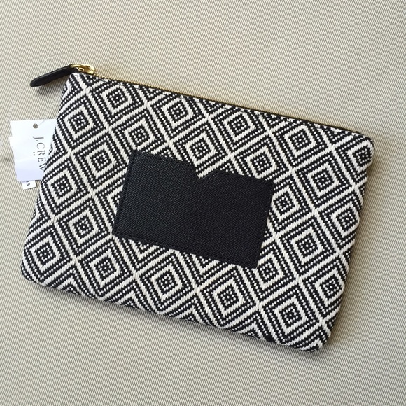 J. Crew Handbags - sale | 2x host pick • factory geometric pouch