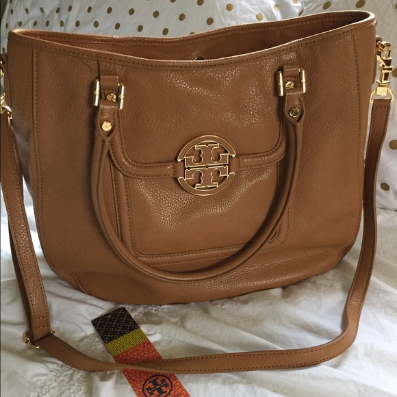 Tory Burch Accessories - Tory Burch Amanda Hobo - Royal Tan