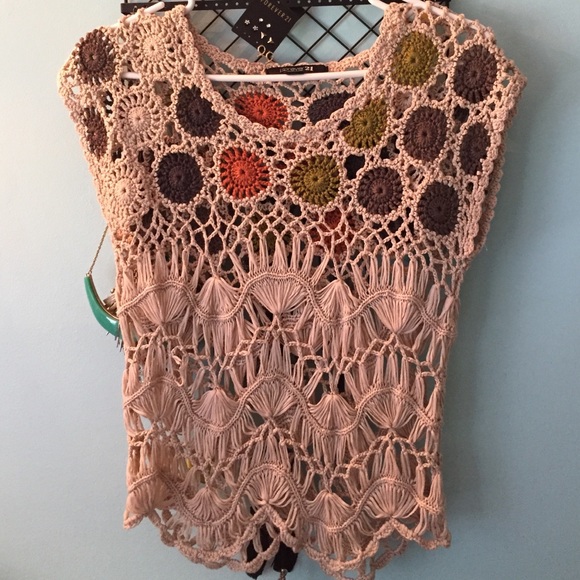Crotchet Forever 21 Top