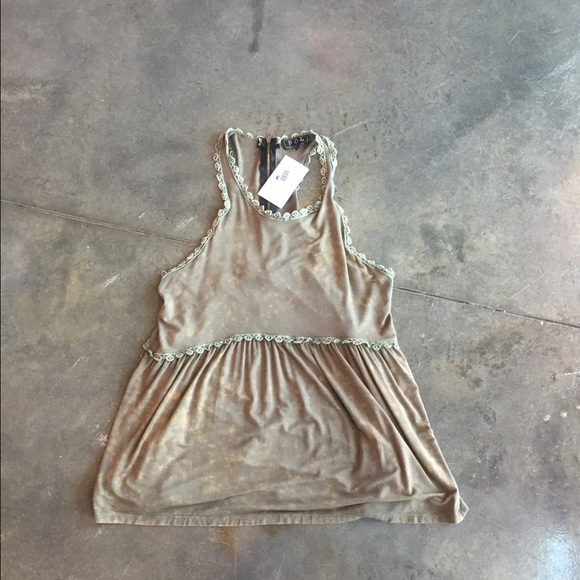POL Tops - Olive Green Tank