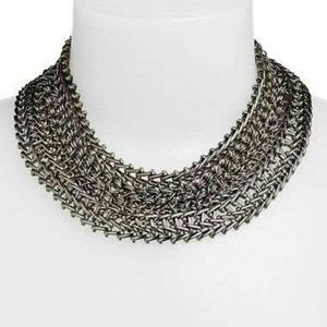 ***SOLD***Hematite Statement Necklace