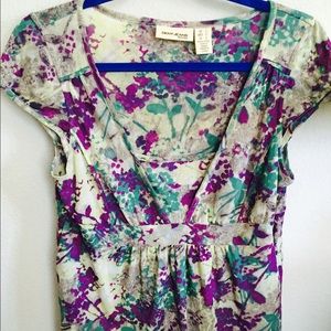 DKNY Jeans Petite Large top. Multicolor pastels