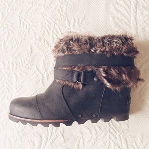 Sorel 'Joan of Arctic' Wedge Ankle Bootie