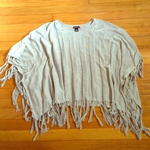 Poncho sweater