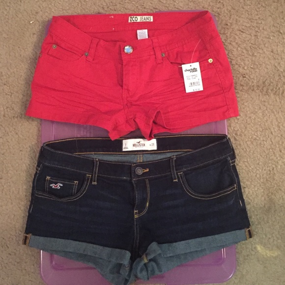 Charlotte Russe & Hollister Shorties! 2 for $30! - Picture 1 of 2