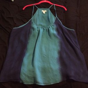 Old Navy Multi-blue Spagetti Strap Top