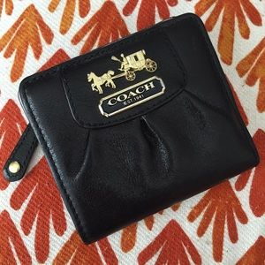 Coach leather wallet