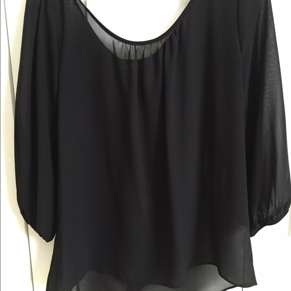 A.BYER bow back blouse