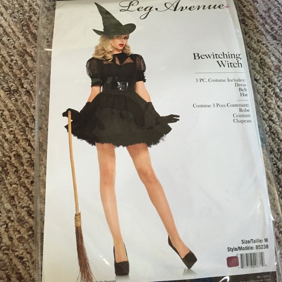 Leg ave.  Bewitching Witch Costume Medium