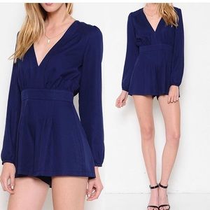 Royal blue romper