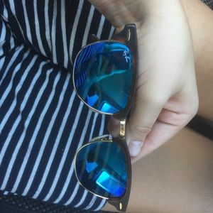 Ray Ban clubmasters blue