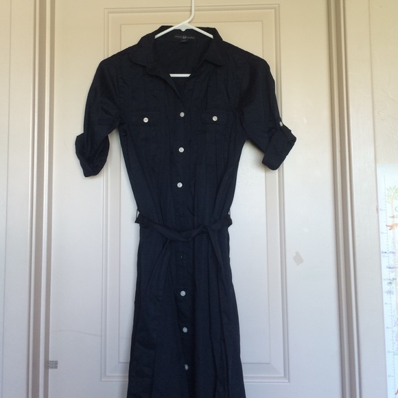 Gap Button Down T-Shirt Dress