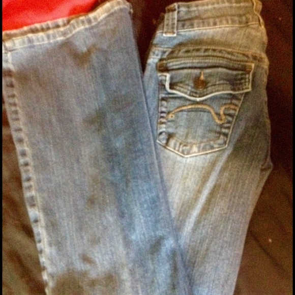 Duck head flared jeans