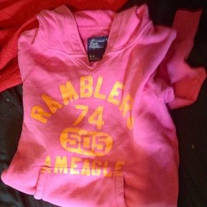 American Eagle pink hoodie