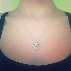 Diamond Heart Necklace