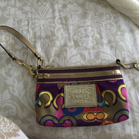 Coach wristlet/small purse